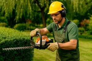 Seguridad y salud en el trabajo para jardinería