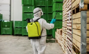 Fumigación en bodegas y centros logísticos